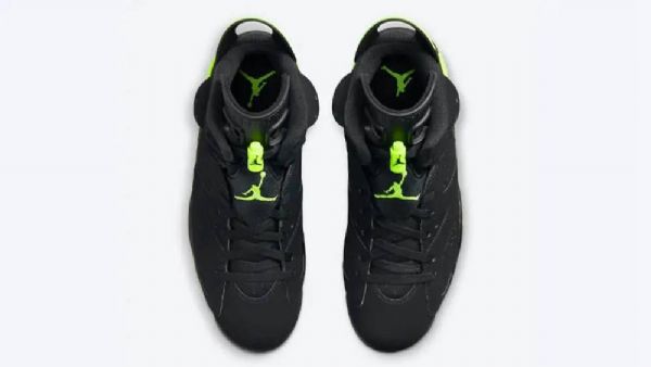 Nike Air Jordan 6 Kengät Miehille Musta Vihreä