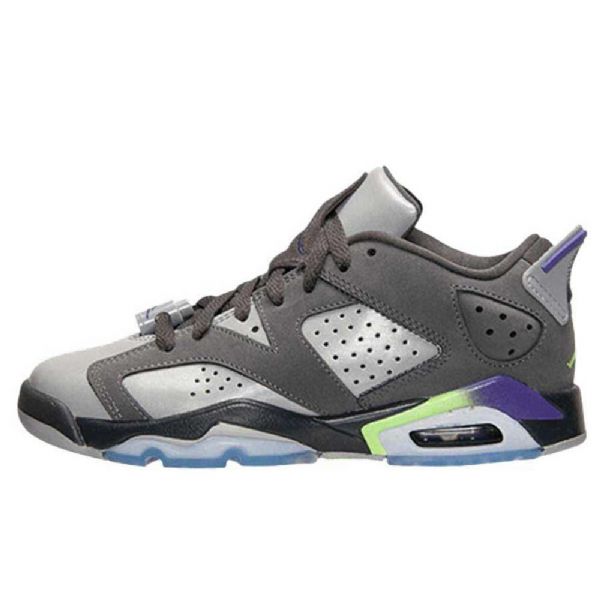 Nike Air Jordan 6 Low Tops Kengät Miehille Tummanharmaa