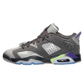 Nike Air Jordan 6 Low Tops Kengät Miehille Tummanharmaa