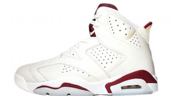 Nike Air Jordan 6 Maroon Kengät Miehille Khaki
