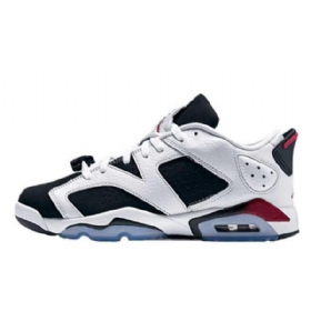 Nike Air Jordan 6 Matalat Topit Gs Fuchsia Kengät Miehille Valkoinen Musta