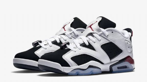Nike Air Jordan 6 Matalat Topit Gs Fuchsia Kengät Miehille Valkoinen Musta