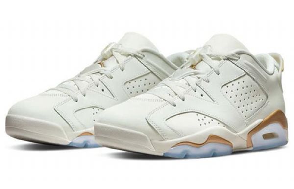 Nike Air Jordan 6 Matalat Topit Lunar New Year Retro Koripallokengät Miehille Khaki