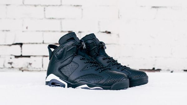 Nike Air Jordan 6 Miesten Kengät Musta