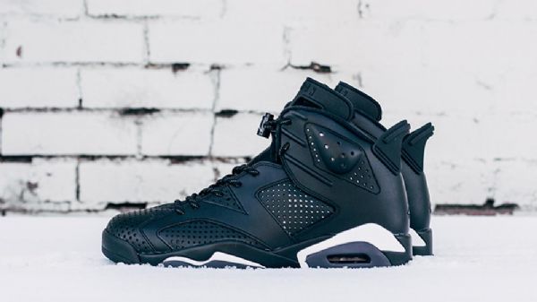 Nike Air Jordan 6 Miesten Kengät Musta