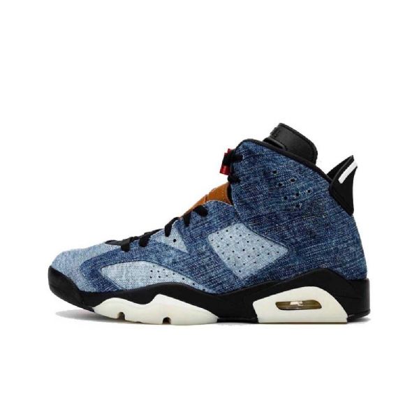 Nike Air Jordan 6 Pesty Kengät Miehille Sininen