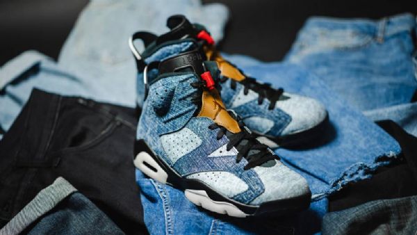 Nike Air Jordan 6 Pesty Kengät Miehille Sininen