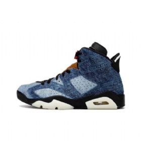 Nike Air Jordan 6 Pesty Kengät Naisille Sininen