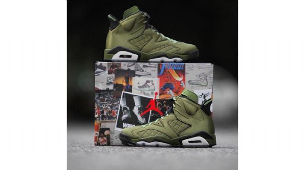 Nike Air Jordan 6 Pinnacle Kengät Miehille Vihreät
