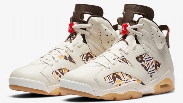 Nike Air Jordan 6 Quai 54 Kengät Miehille Oranssi