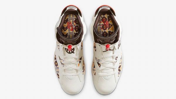 Nike Air Jordan 6 Quai 54 Kengät Miehille Oranssi