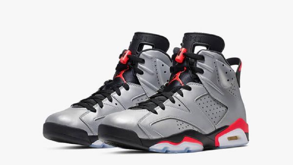 Nike Air Jordan 6 Reflections Of A Champion Kengät Miehille Hopea