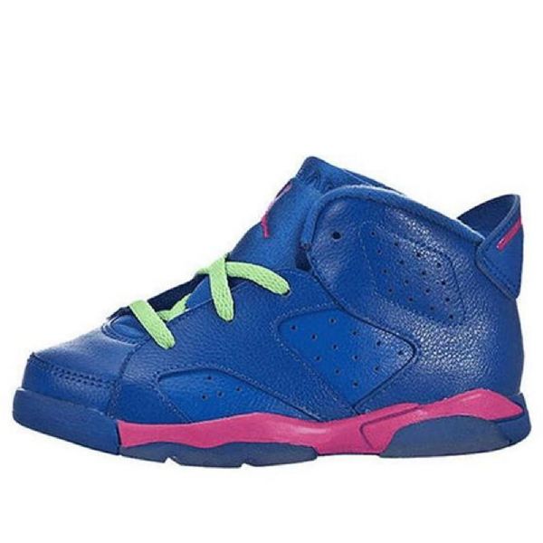 Nike Air Jordan 6 Retro Bt Koripallokengät Lapsille Sininen Valkoinen