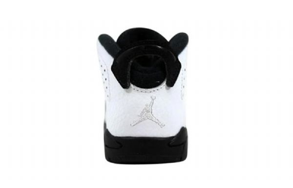 Nike Air Jordan 6 Retro Bt Koripallokengät Lapsille Valkoinen Musta