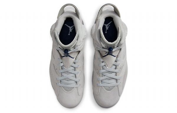 Nike Air Jordan 6 Retro Georgetown Koripallokengät Miehille Harmaa