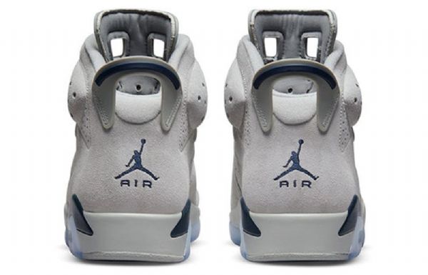 Nike Air Jordan 6 Retro Georgetown Koripallokengät Miehille Harmaa