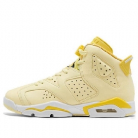 Nike Air Jordan 6 Retro Gg Koripallokengät Miehille Keltainen