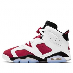 Nike Air Jordan 6 Retro Gs Koripallokengät Miehille Valkoinen