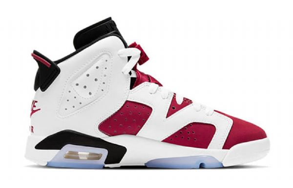 Nike Air Jordan 6 Retro Gs Koripallokengät Miehille Valkoinen