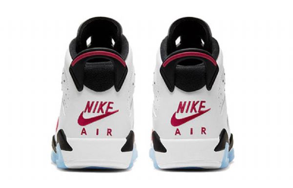 Nike Air Jordan 6 Retro Gs Koripallokengät Miehille Valkoinen