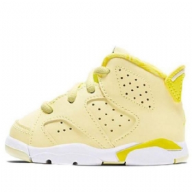 Nike Air Jordan 6 Retro Gt Koripallokengät Lapsille Keltainen
