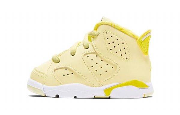 Nike Air Jordan 6 Retro Gt Koripallokengät Lapsille Keltainen
