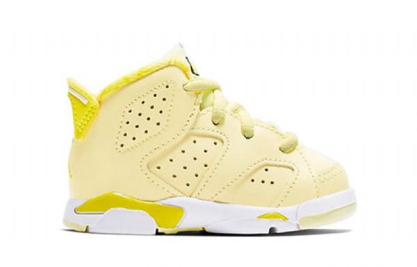 Nike Air Jordan 6 Retro Gt Koripallokengät Lapsille Keltainen