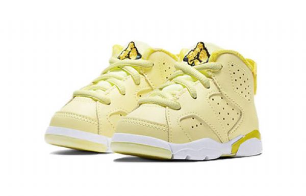 Nike Air Jordan 6 Retro Gt Koripallokengät Lapsille Keltainen