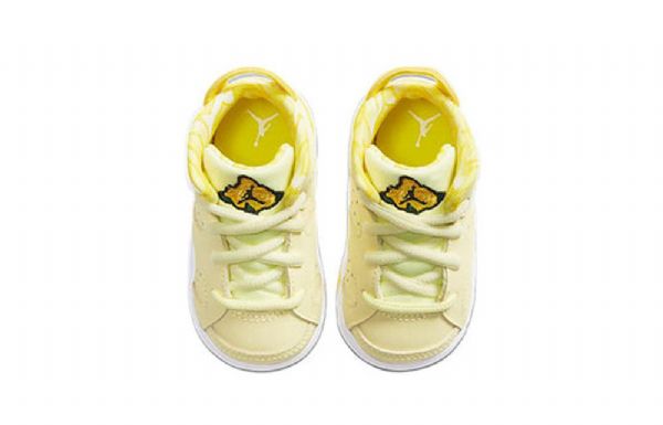 Nike Air Jordan 6 Retro Gt Koripallokengät Lapsille Keltainen
