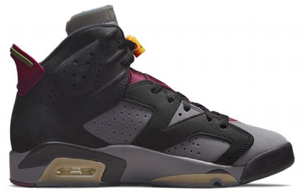 Nike Air Jordan 6 Retro Koripallokengät Miehille Burgundy