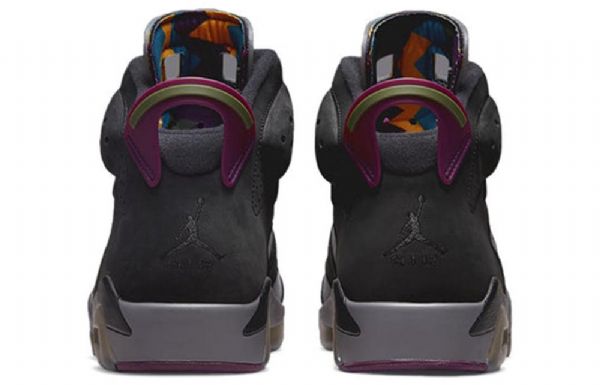 Nike Air Jordan 6 Retro Koripallokengät Miehille Burgundy
