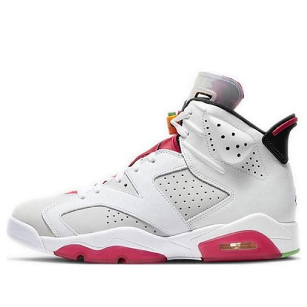 Nike Air Jordan 6 Retro Koripallokengät Miehille Harmaa Punainen
