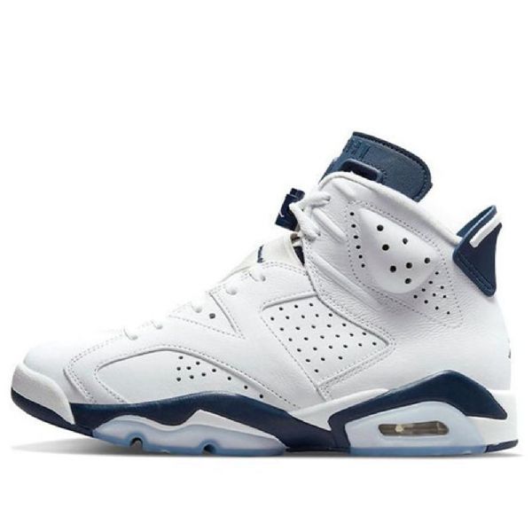 Nike Air Jordan 6 Retro Koripallokengät Miehille Laivastonsininen
