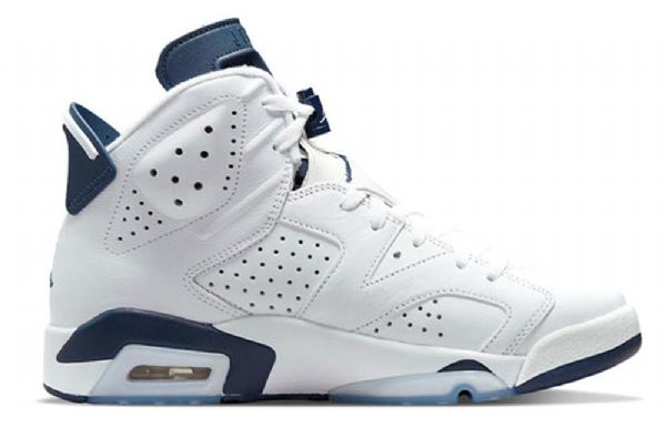 Nike Air Jordan 6 Retro Koripallokengät Miehille Laivastonsininen