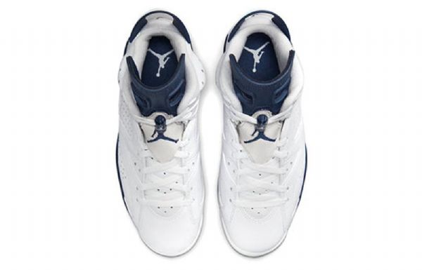 Nike Air Jordan 6 Retro Koripallokengät Miehille Laivastonsininen