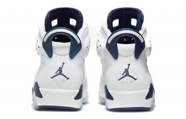 Nike Air Jordan 6 Retro Koripallokengät Miehille Laivastonsininen