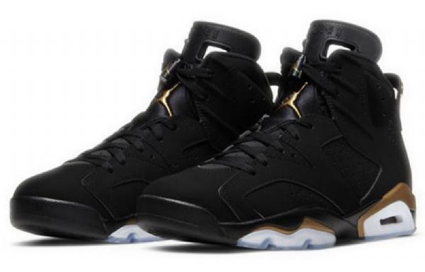 Nike Air Jordan 6 Retro Koripallokengät Miehille Mustat