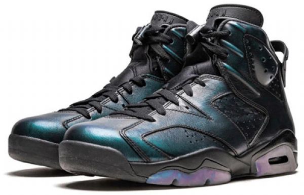 Nike Air Jordan 6 Retro Koripallokengät Miehille Mustat