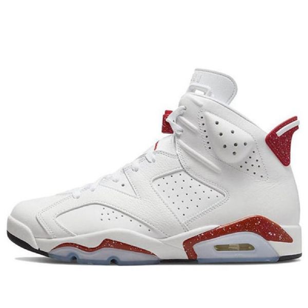 Nike Air Jordan 6 Retro Koripallokengät Miehille Punainen