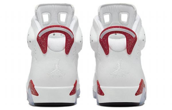 Nike Air Jordan 6 Retro Koripallokengät Miehille Punainen