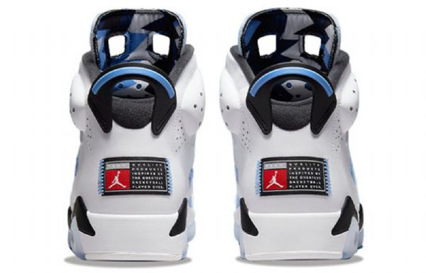 Nike Air Jordan 6 Retro Koripallokengät Miehille Sininen Valkoinen