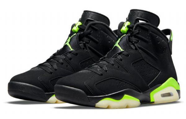 Nike Air Jordan 6 Retro Koripallokengät Miehille Vihreä