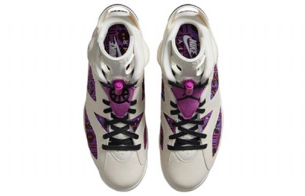 Nike Air Jordan 6 Retro Koripallokengät Miehille Violetti