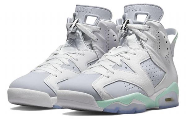 Nike Air Jordan 6 Retro Koripallokengät Naisille Harmaa