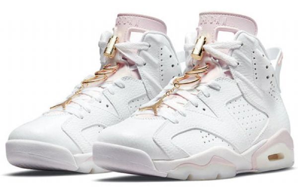 Nike Air Jordan 6 Retro Koripallokengät Naisille Kultainen