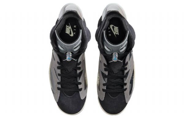 Nike Air Jordan 6 Retro Koripallokengät Naisille Musta Harmaa