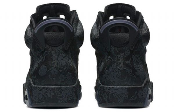 Nike Air Jordan 6 Retro Koripallokengät Naisille Mustat
