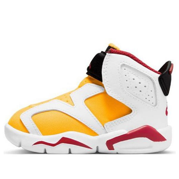 Nike Air Jordan 6 Retro Little Flex Kengät Lapsille Keltainen