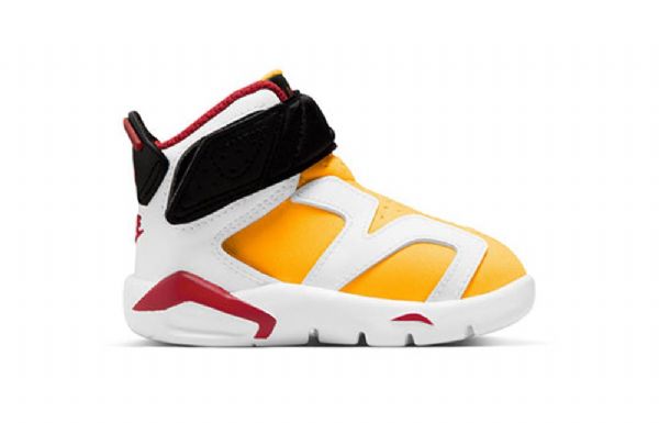 Nike Air Jordan 6 Retro Little Flex Kengät Lapsille Keltainen