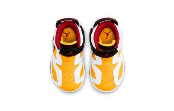 Nike Air Jordan 6 Retro Little Flex Kengät Lapsille Keltainen